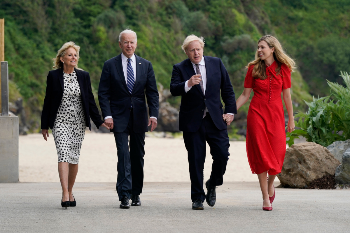 G7 Joe Biden and Boris Johnson