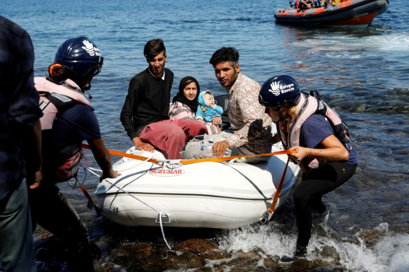 Greece Afghanistan refugees