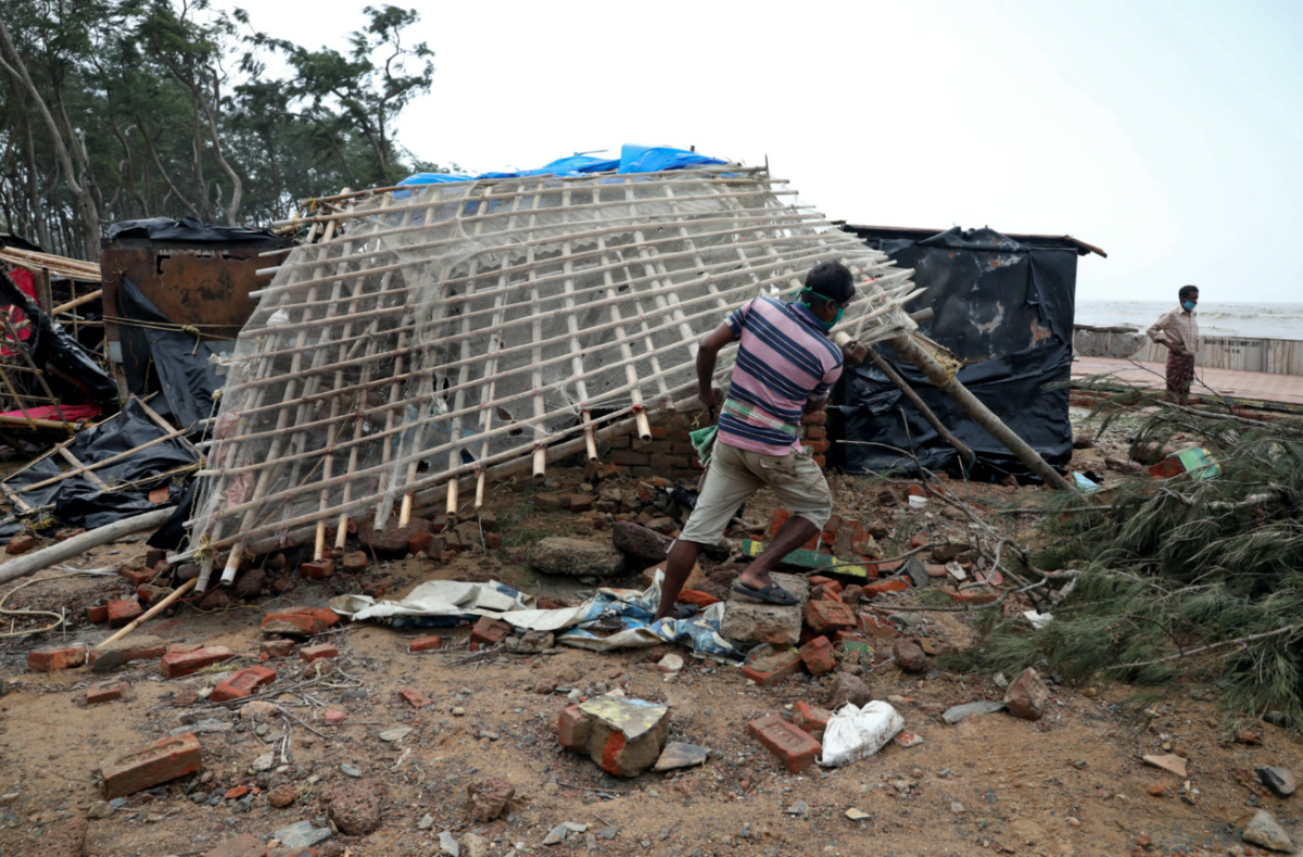 India West Bengal Cyclone Yaas damage1