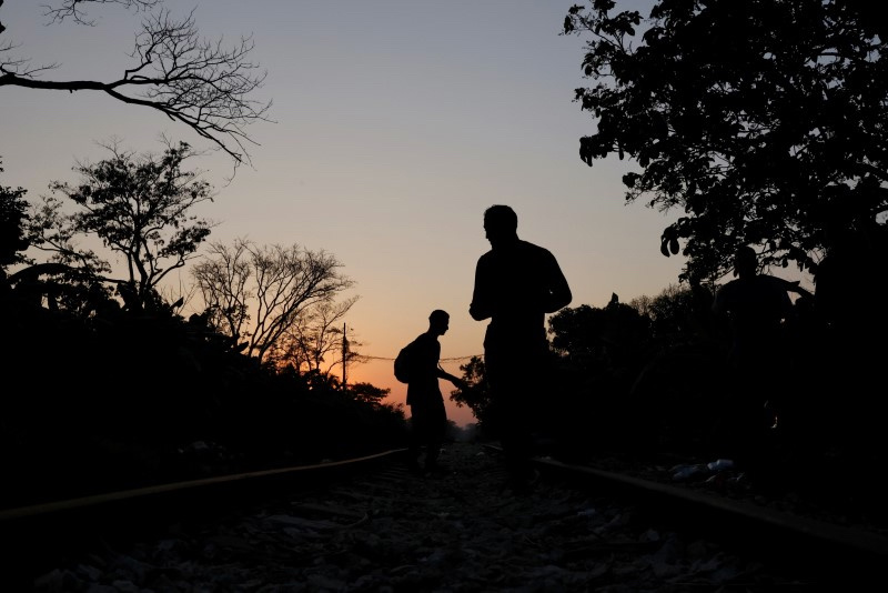 Mexico Tijuana Central American migrants