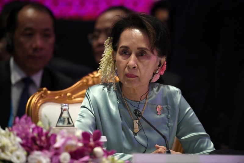 Myanmar Aung San Suu Kyi 2019