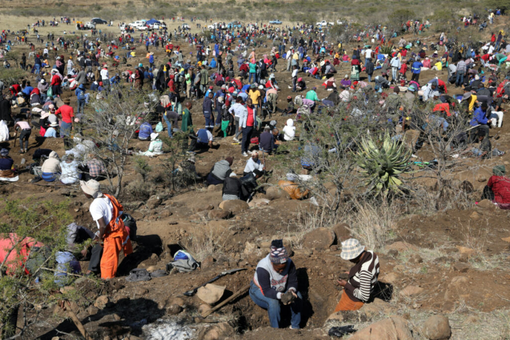 South Africa KwaHlathi mining