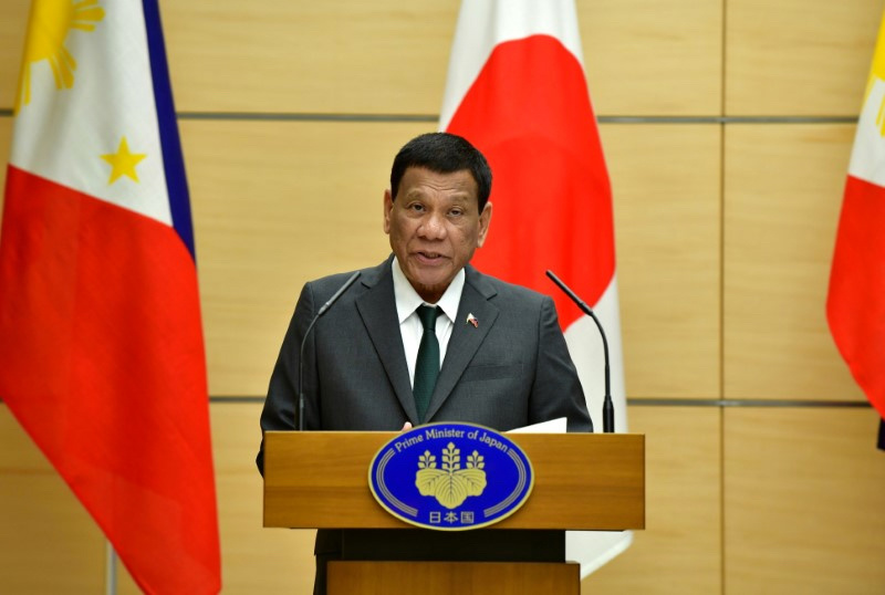 The Philippines President Rodrigo Duterte 2019