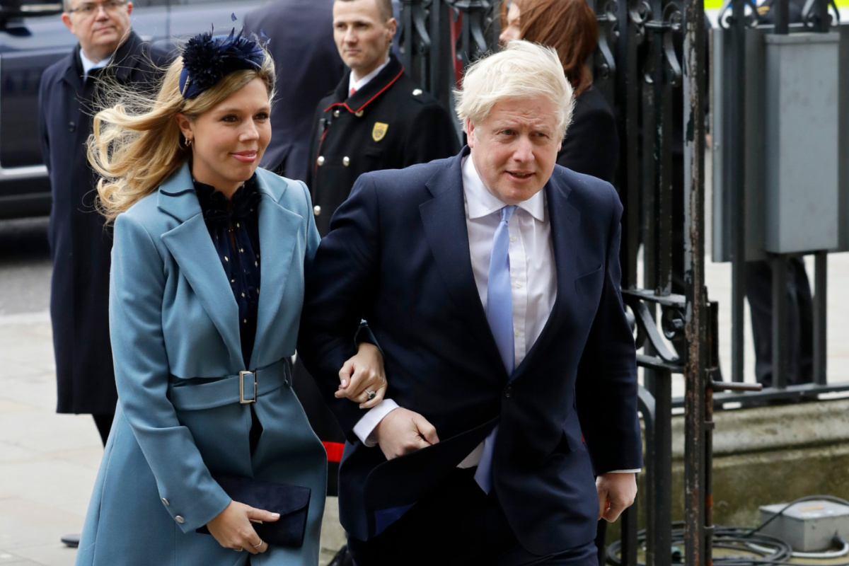 UK Boris Johnson and Carrie Symonds1