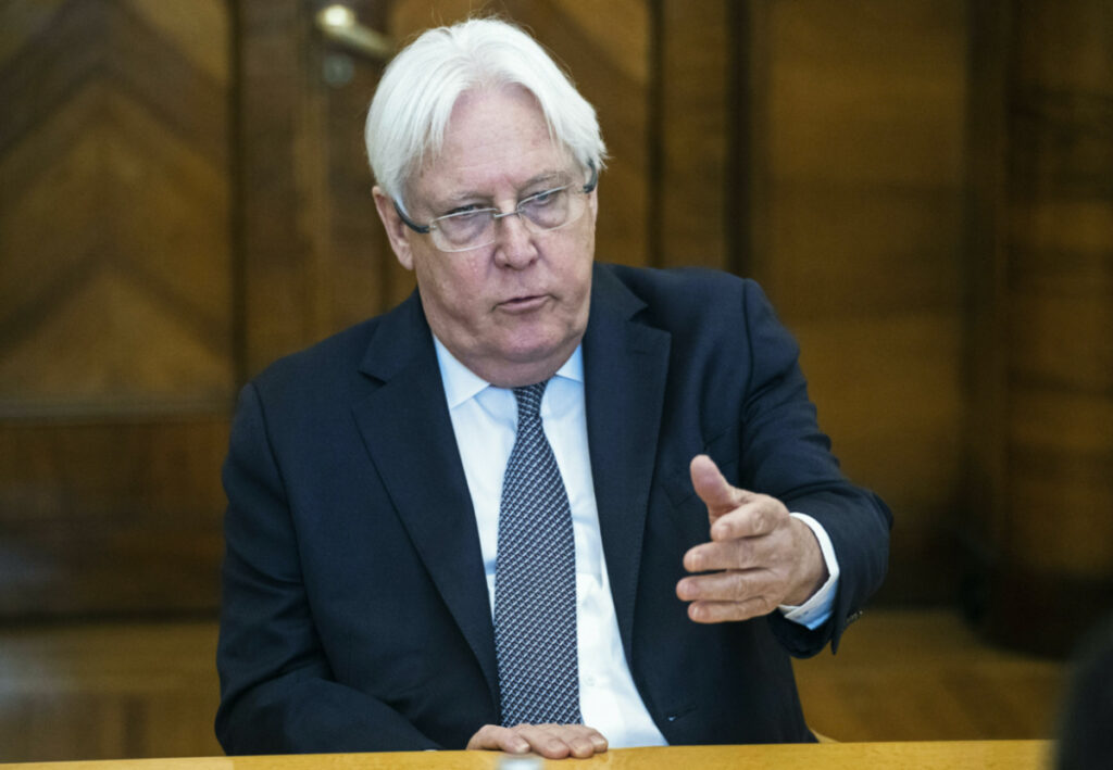 United Nations Special Envoy to Yemen Martin Griffiths