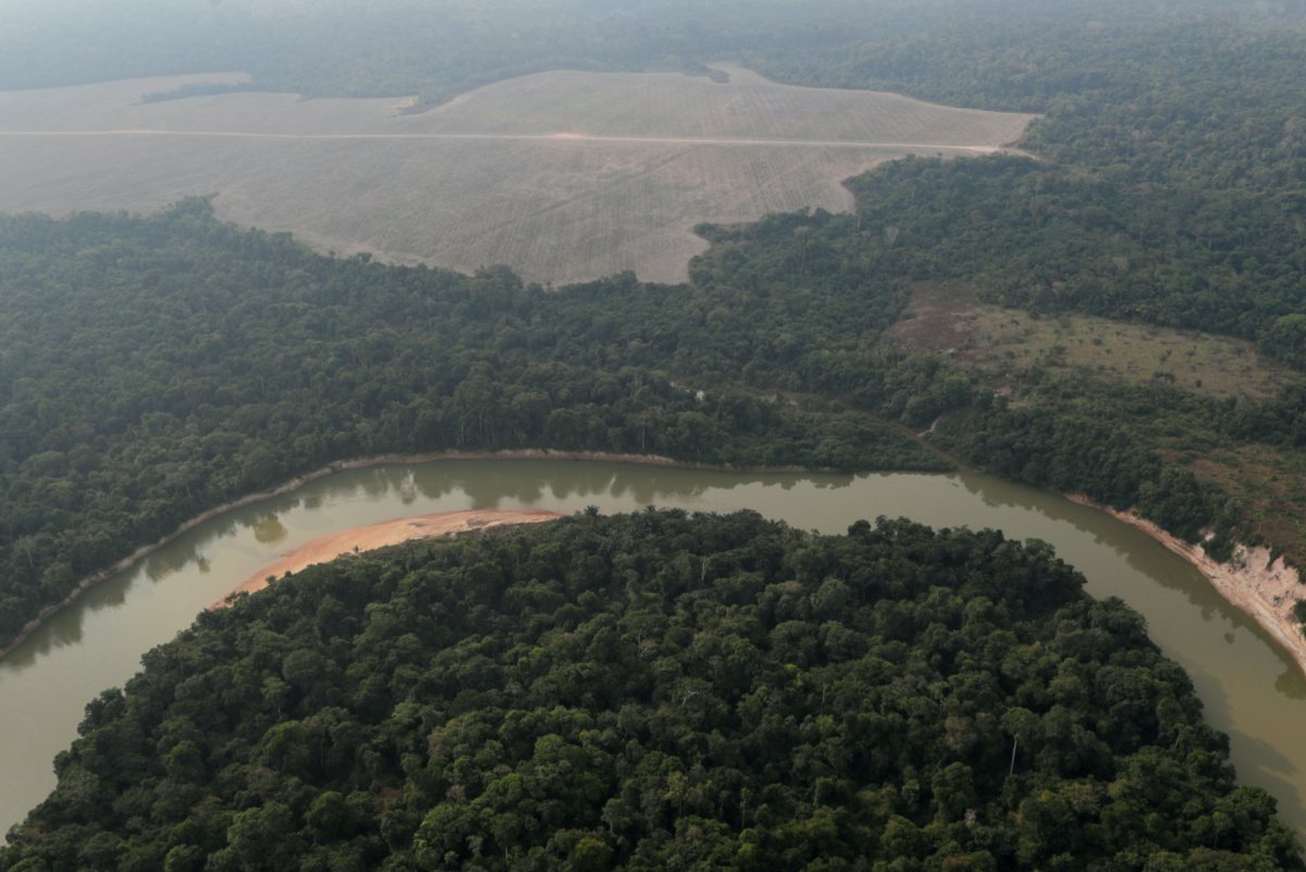 Brazil Porto Velho Amazon deforestation
