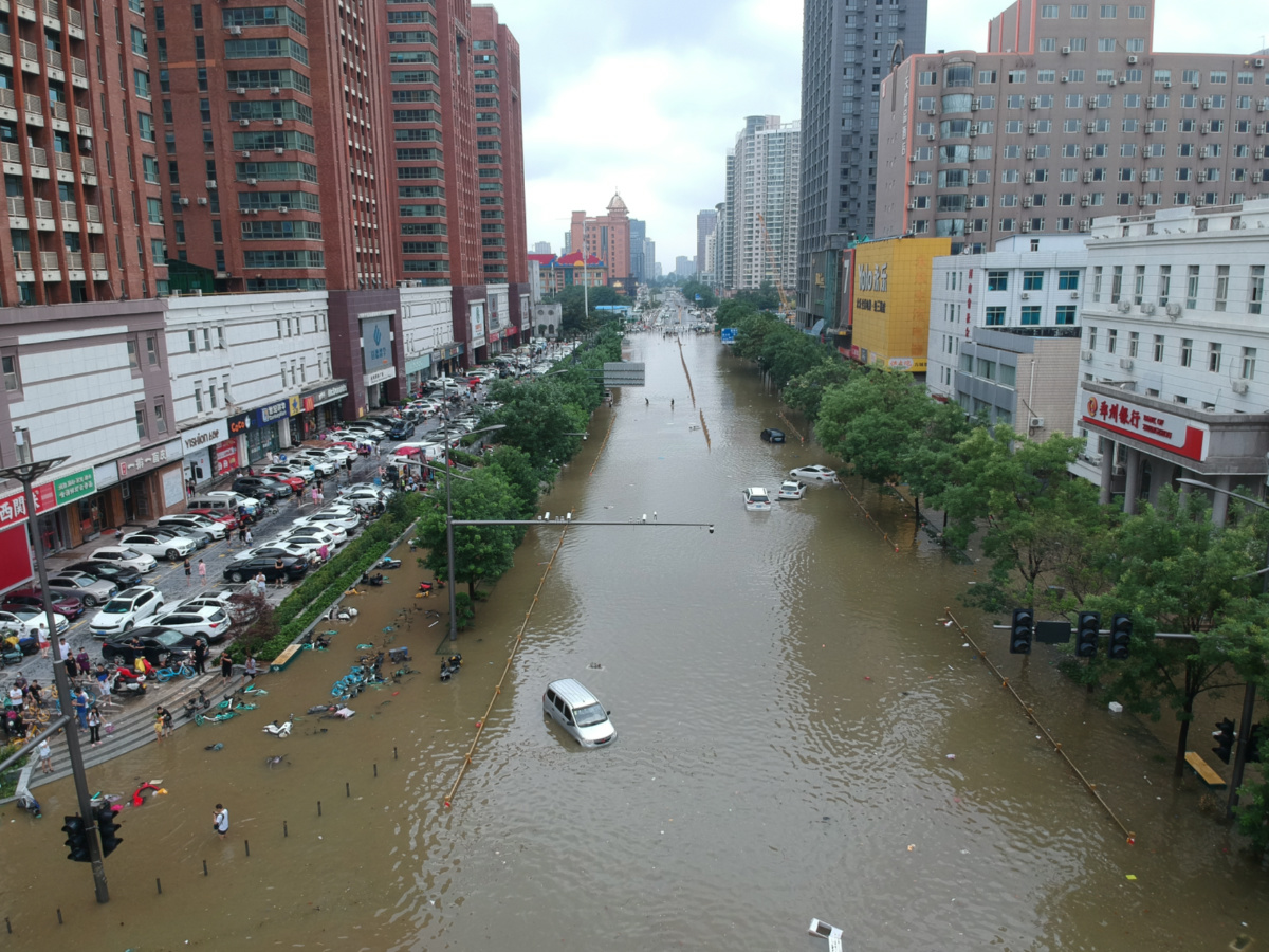China Henan Zhengzhou2 floods