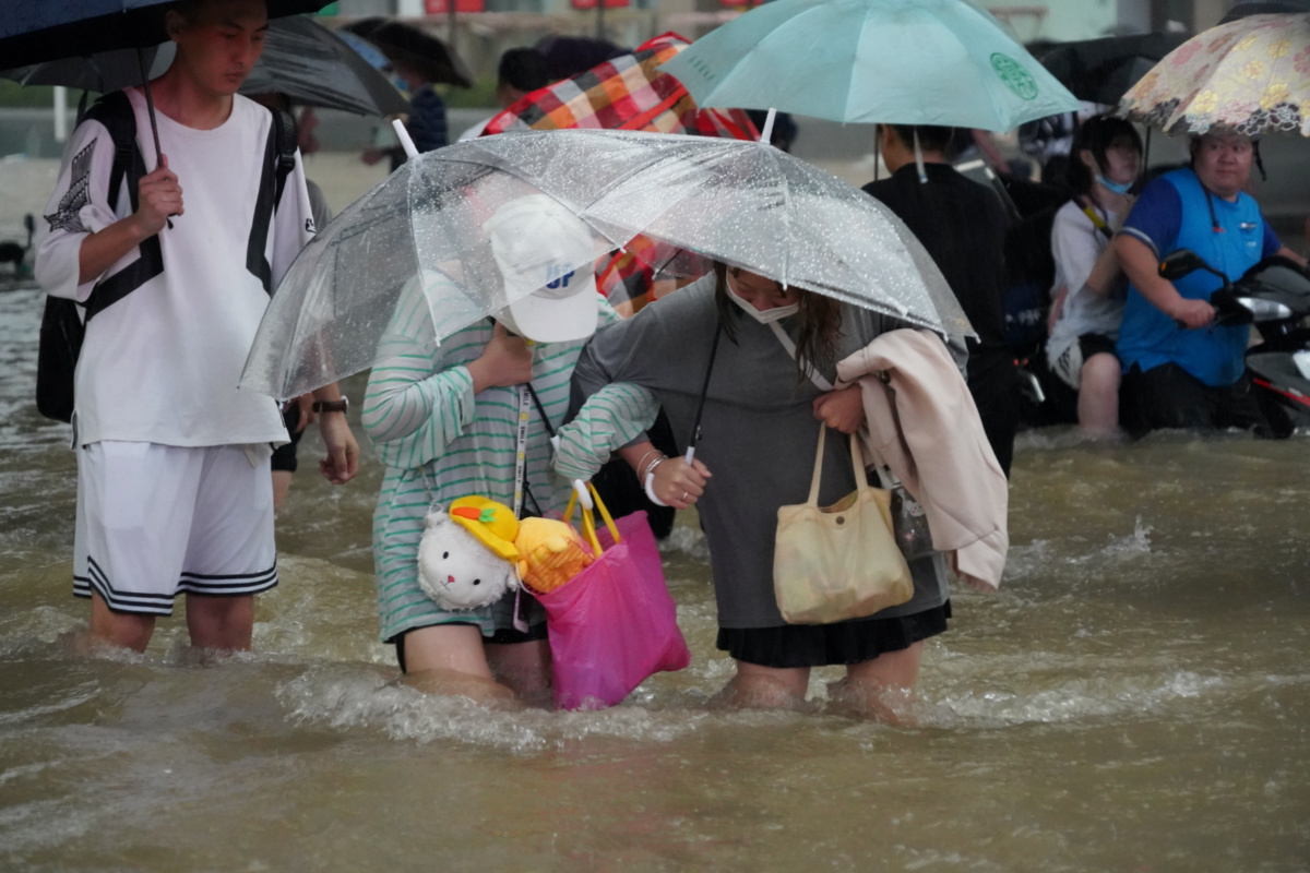 China Henan Zhengzhou floods3