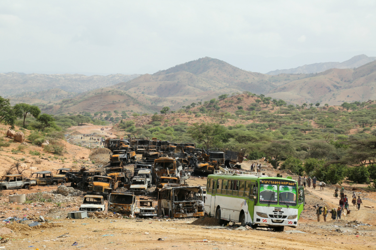 Ethiopia Tigray villagers return to Yechila
