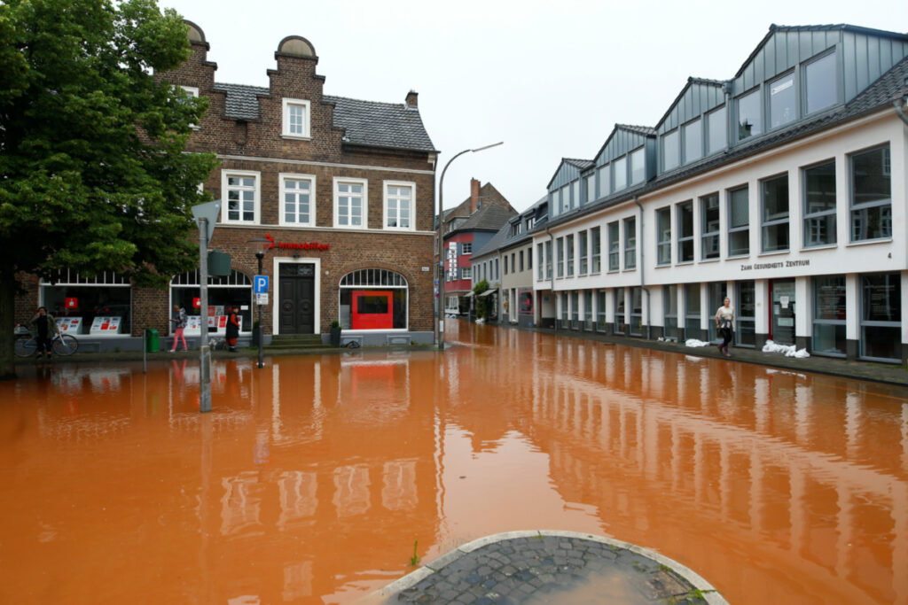 Germany Erftstadt floods