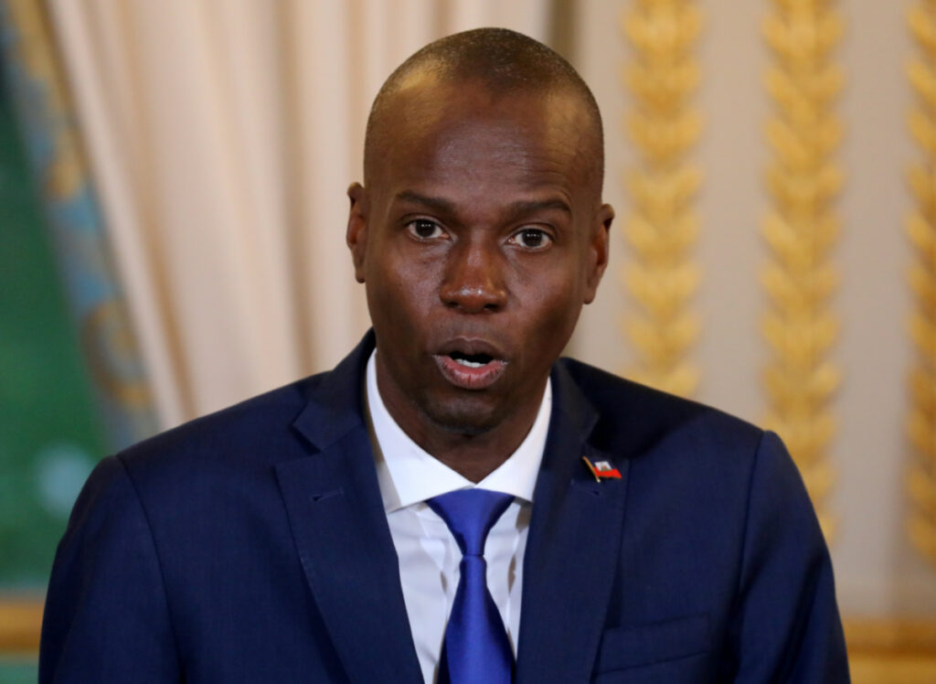 Haiti President Jovenel Moise Dec 2017