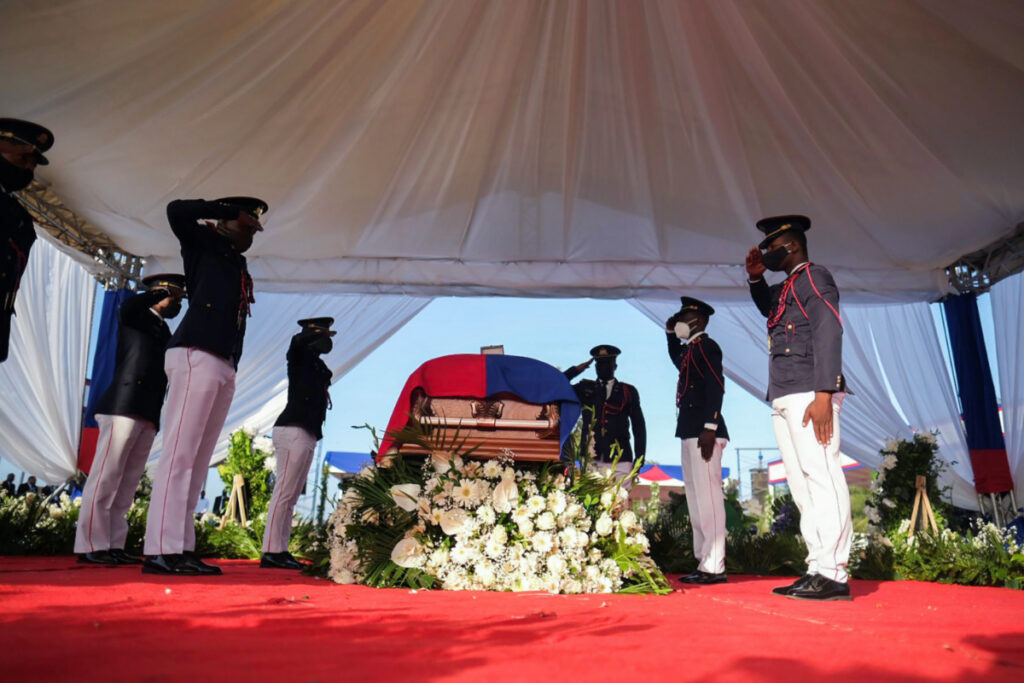 Haiti Presidents funeral1