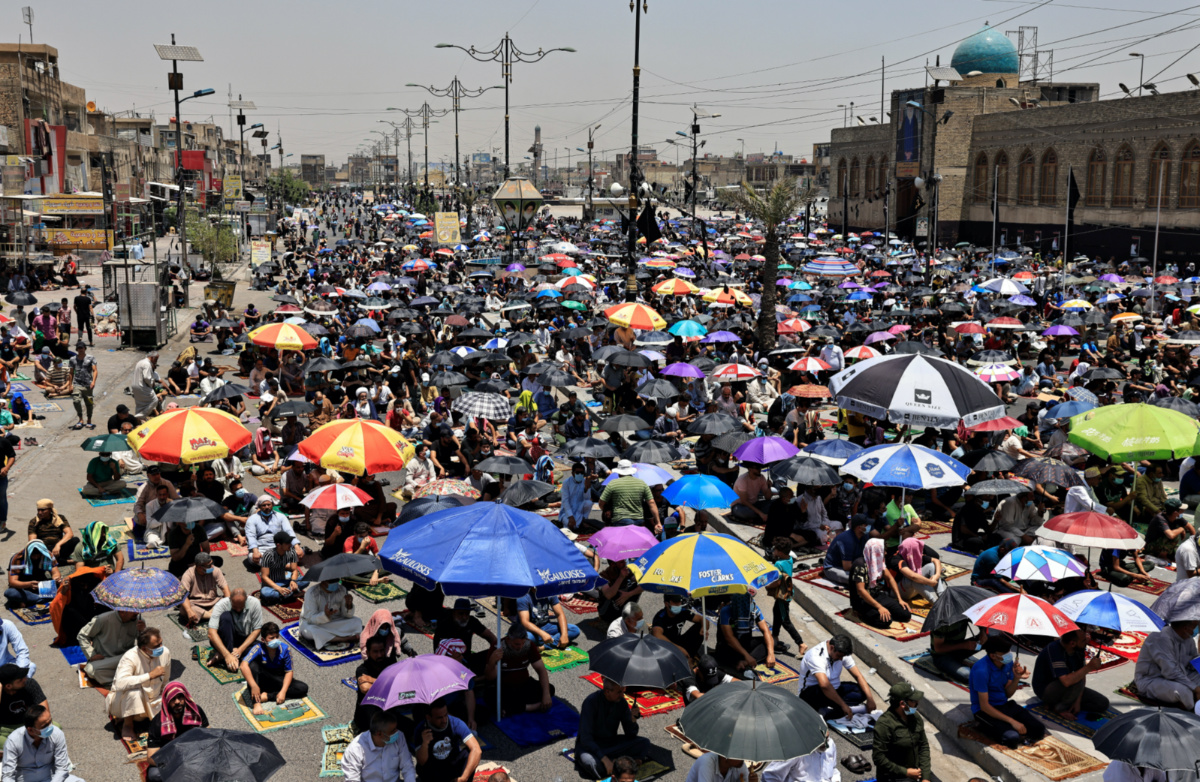 Iraq electricity protests1