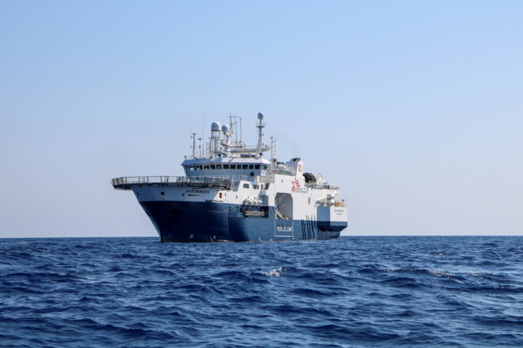 MSF ship Geo Barents