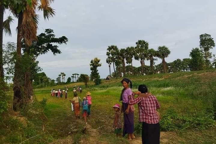 Myanmar Sagaing displaced people2