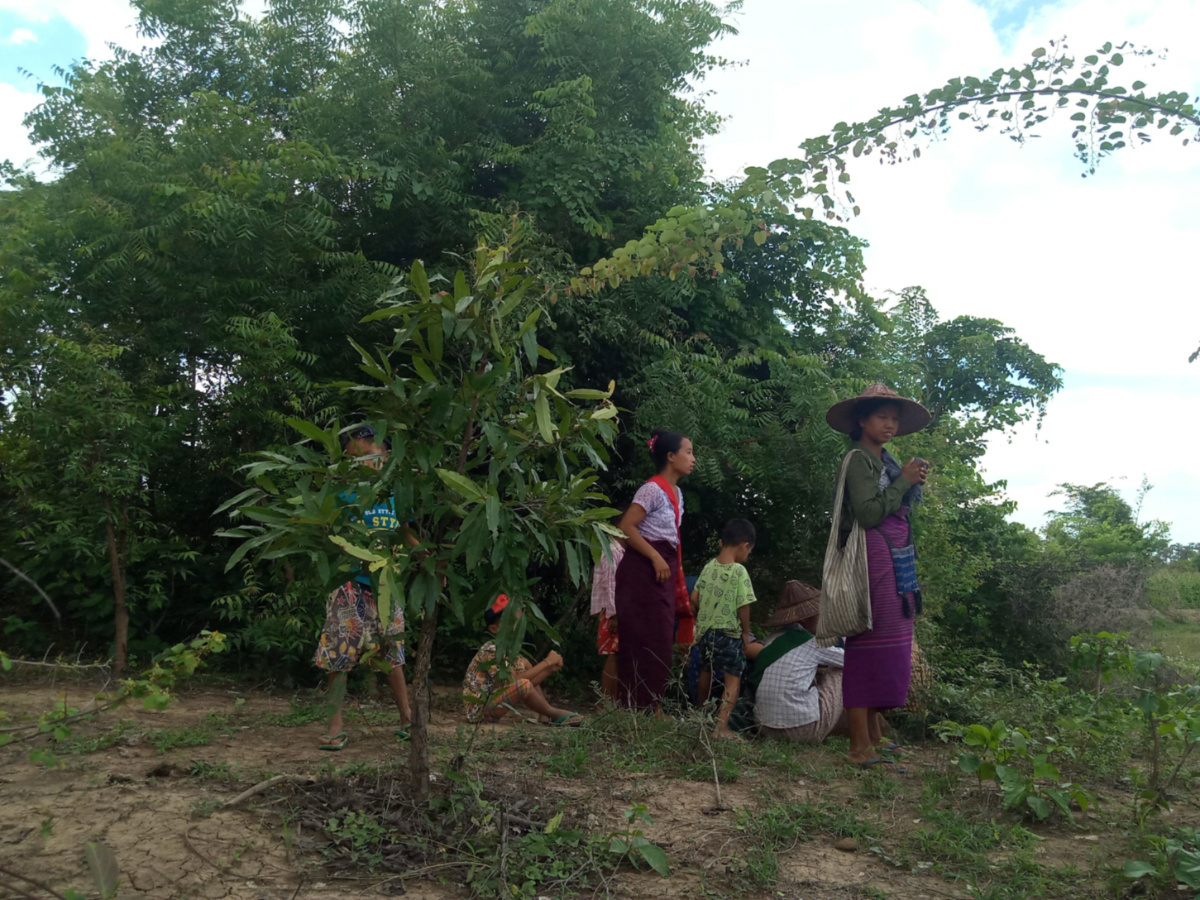 Myanmar Sagaing displaced people3