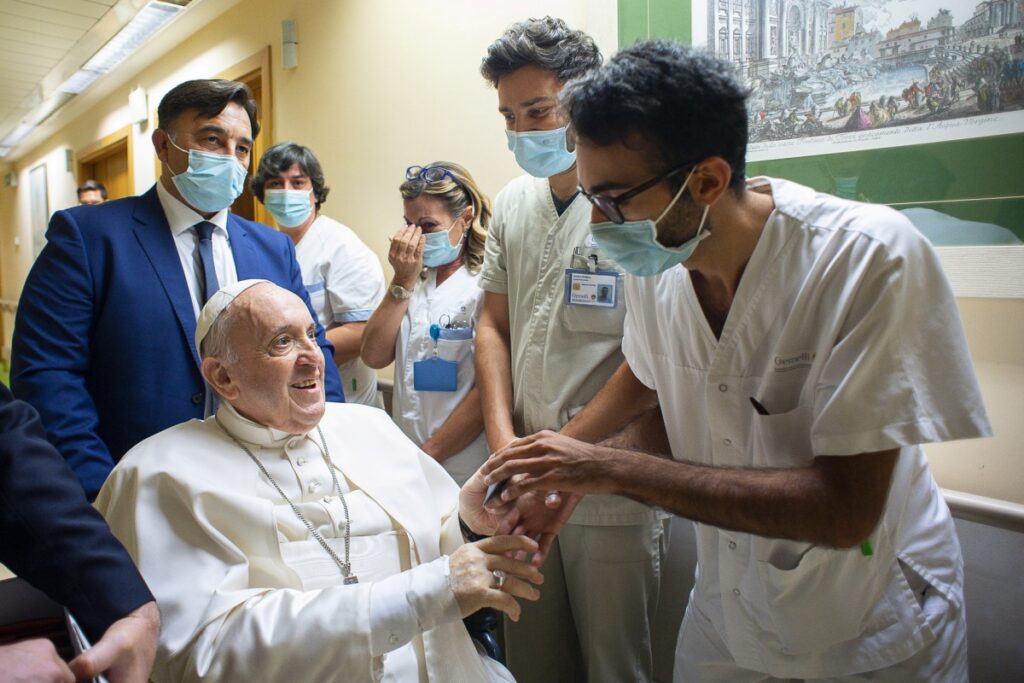 Rome Pope Francis Gemelli Hospital