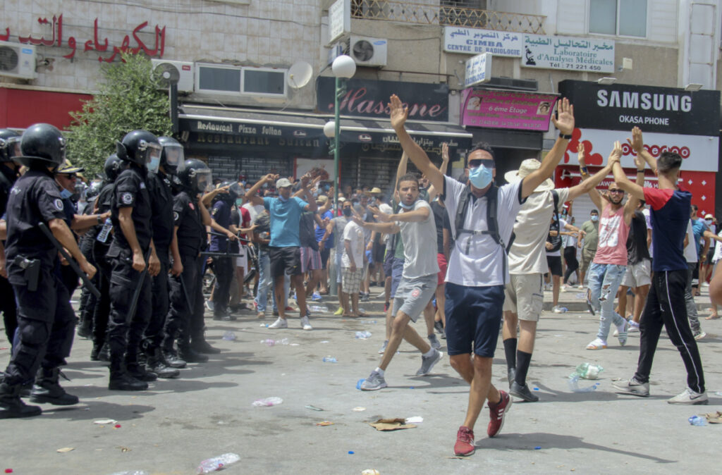 Tunisia protests 25th July