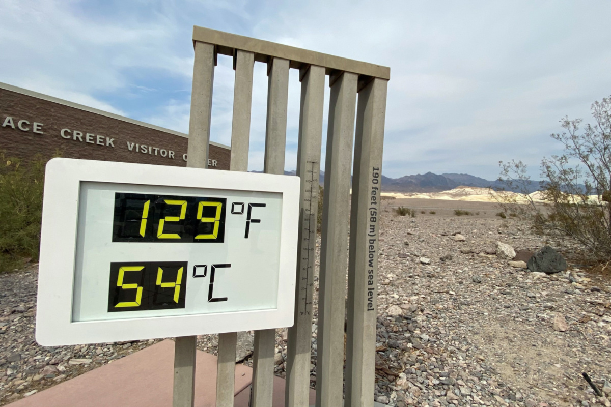 US Death Valley thermometer