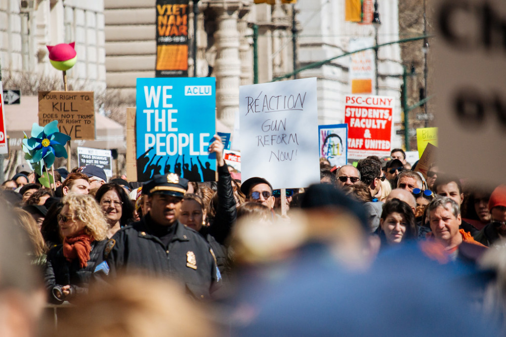 US NYC March for Our Lives 2018
