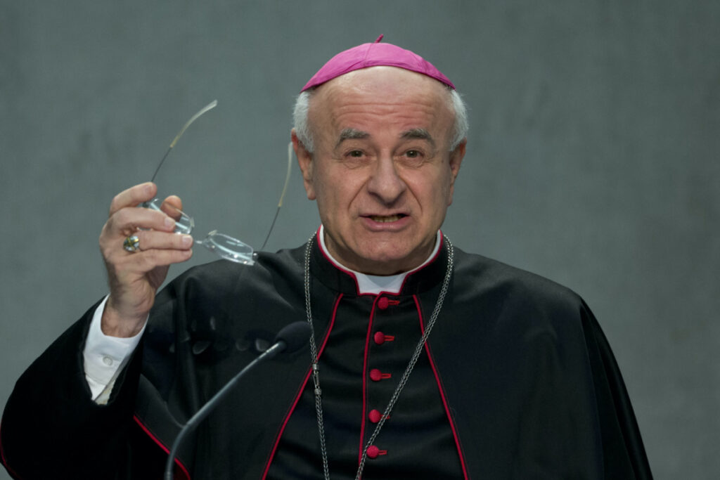 Vatican Archbishop Vincenzo Paglia 2015