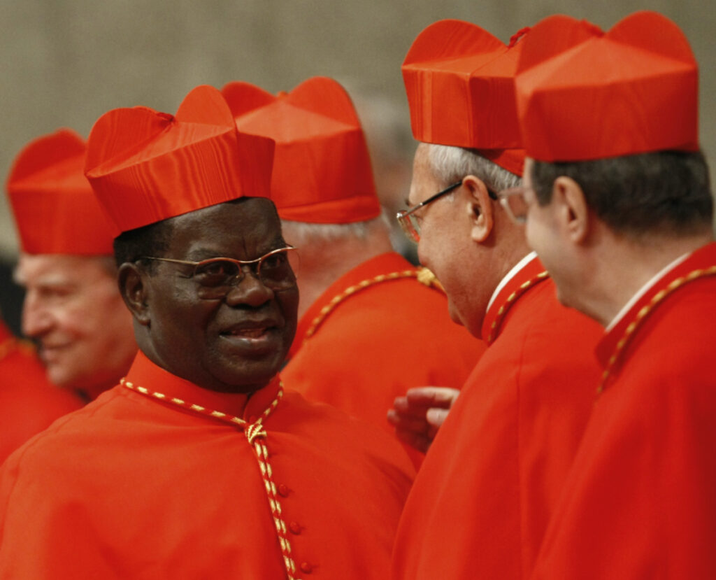 Vatican Cardinal Laurent Monsengwo Pasinya of the Democratic Republic of Congo