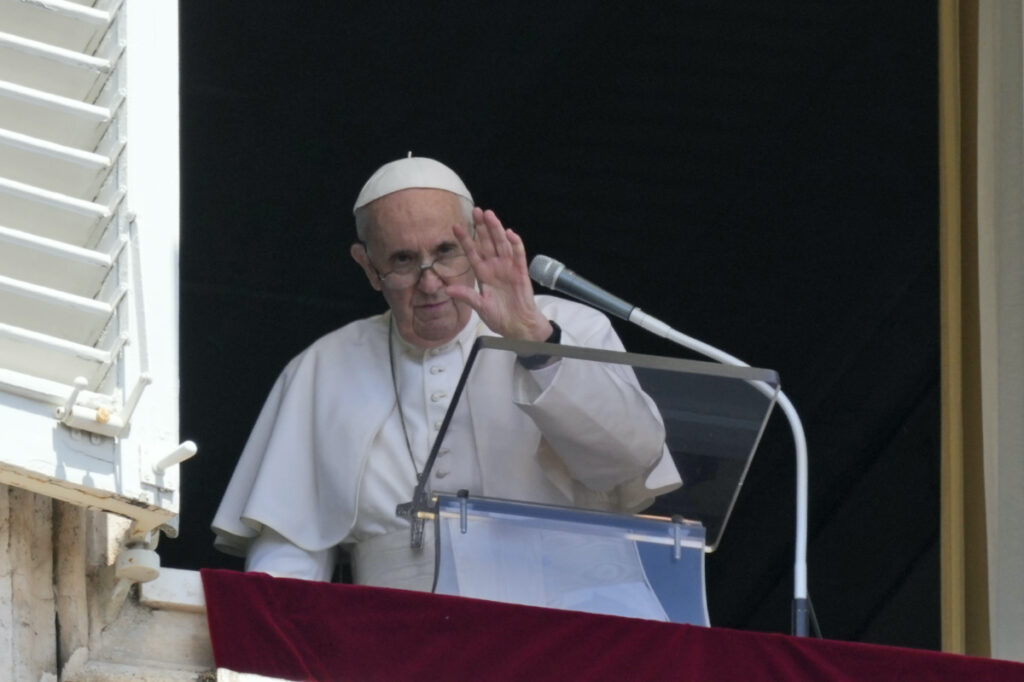 Vatican Pope Francis Angelus 18 July