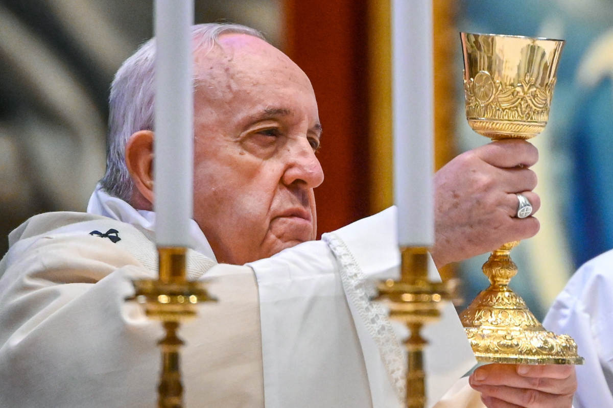 Vatican Pope Francis Mass
