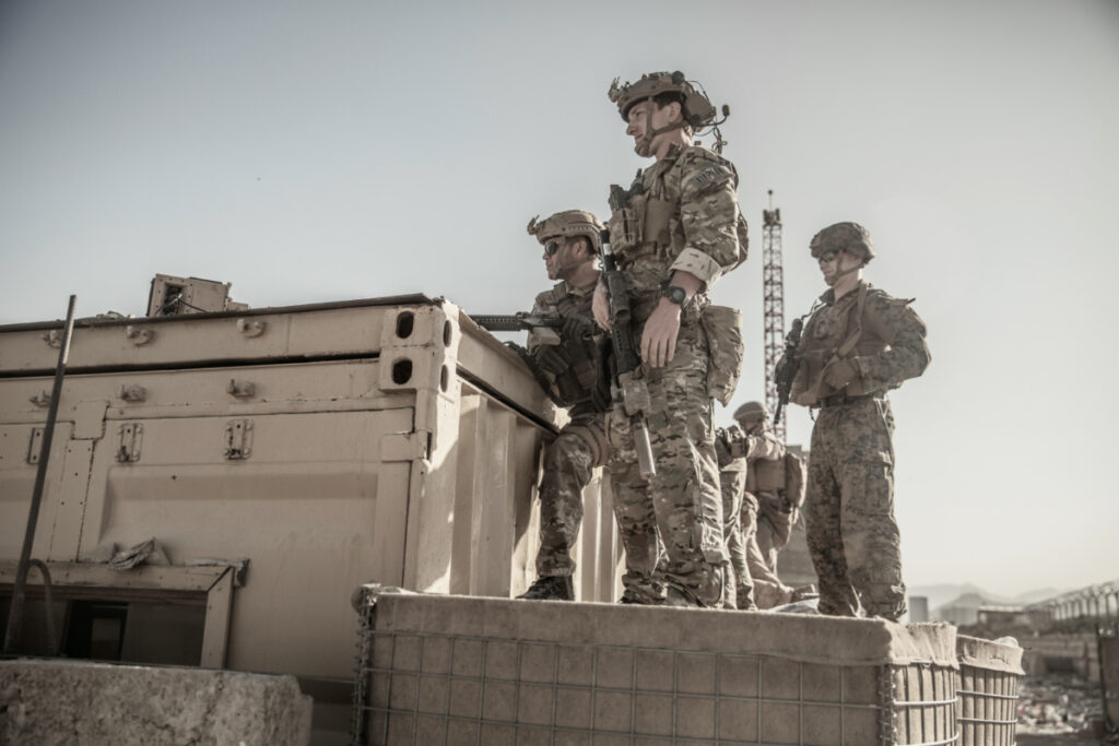 Afghanistan Kabul checkpoint US