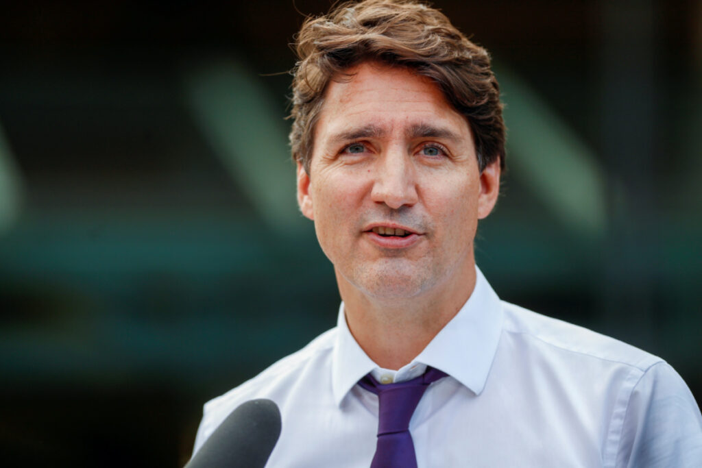 Canada Justin Trudeau Aug 2021