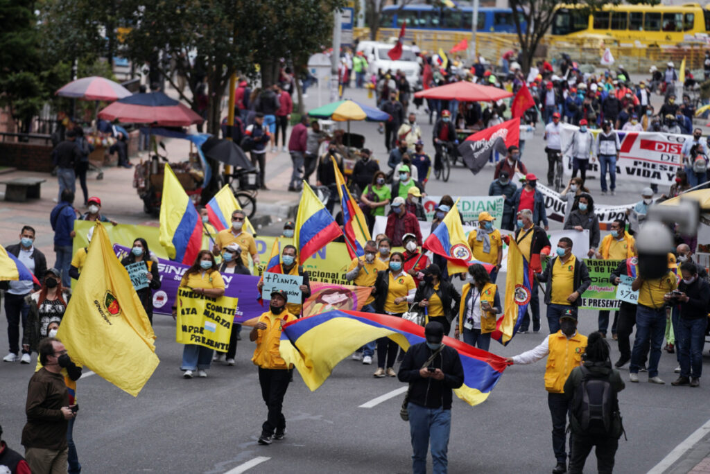 Colombia Bogota protests