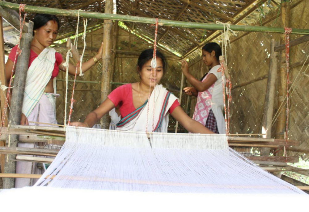 India Assam weaving1