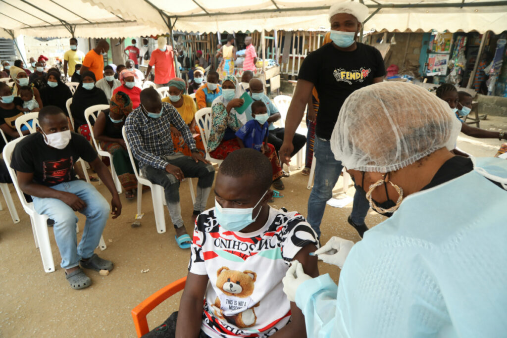Ivory Coast Abidjan Ebola vaccinations