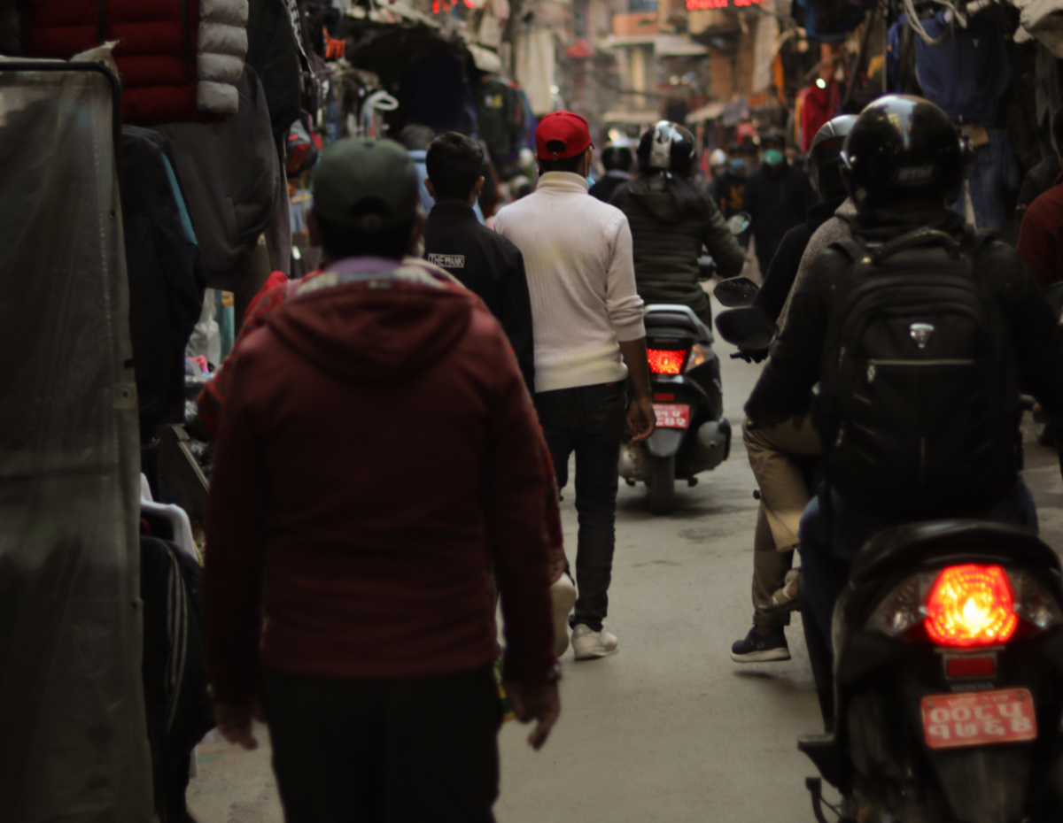 Kathmandu motorcycles