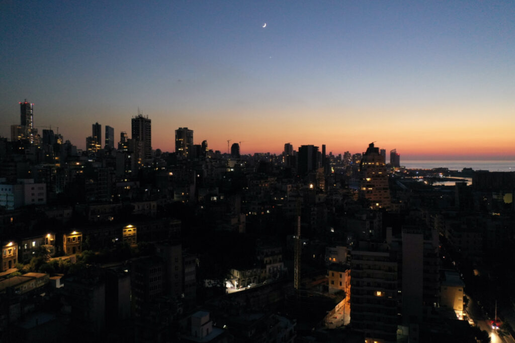 Lebanon Beirut black out