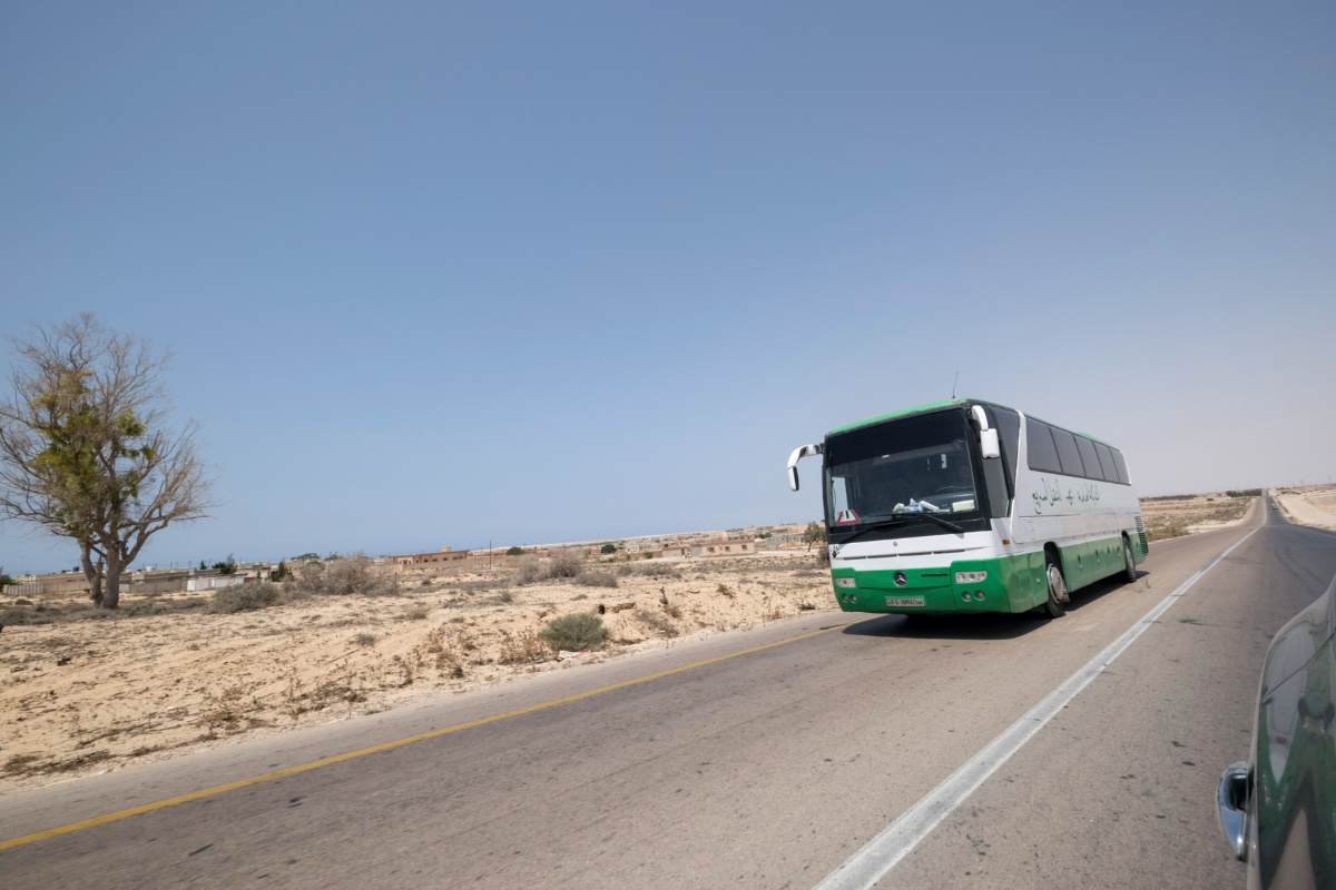 Libya coastal road1