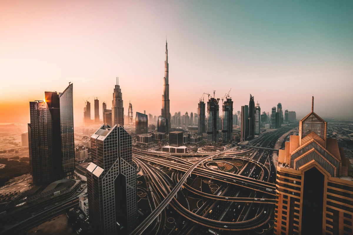 UAE Dubai skyline