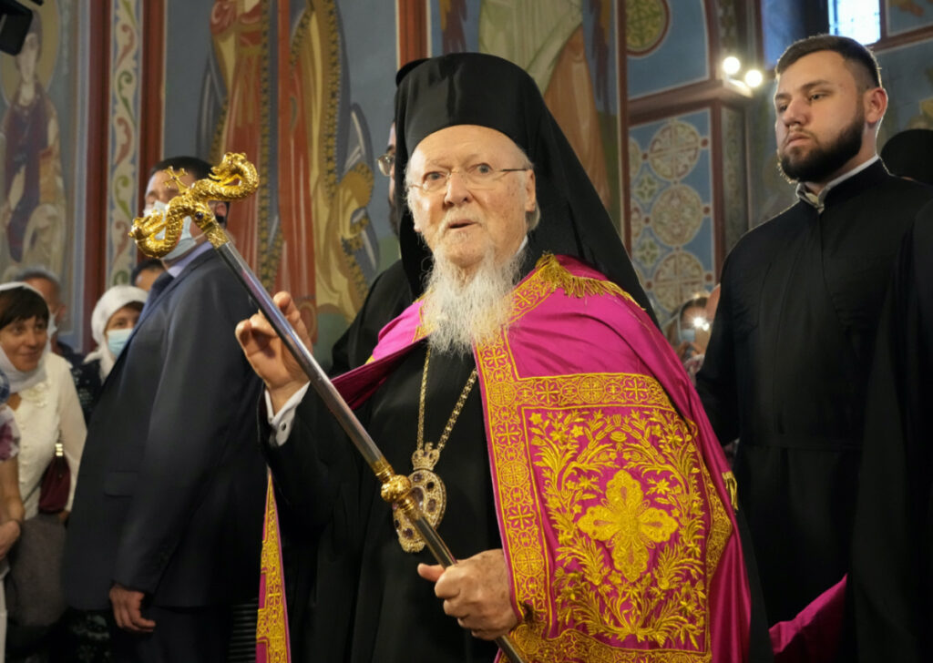 Ukraine Kyiv Ecumenical Patriarch Bartholomew I