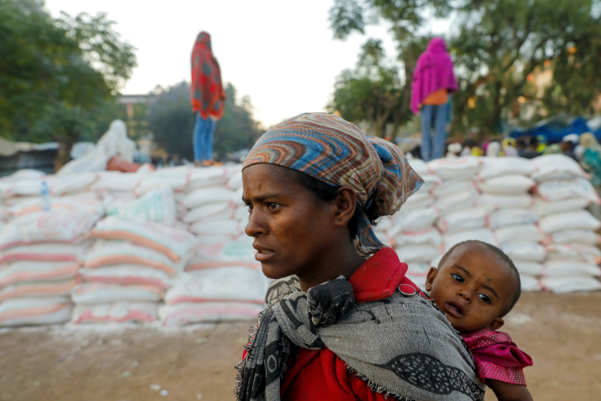 Ethiopia Tigray Shire food aid