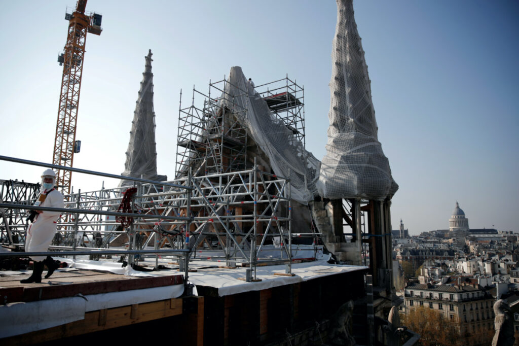 France Paris Notre Dame reconstruction