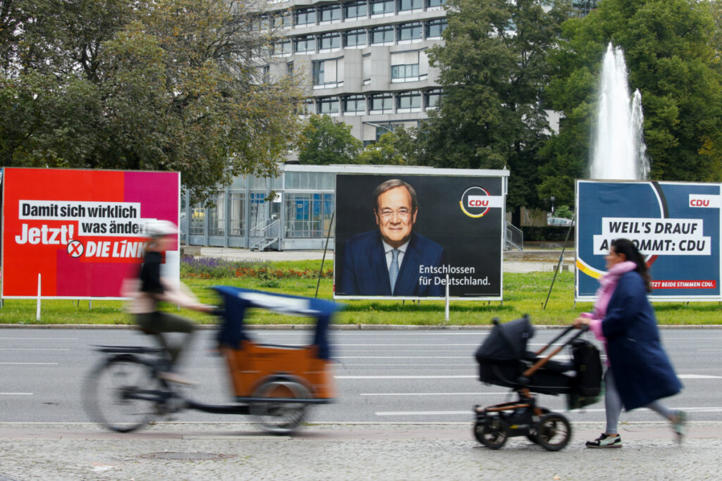 Germany Berlin election posters