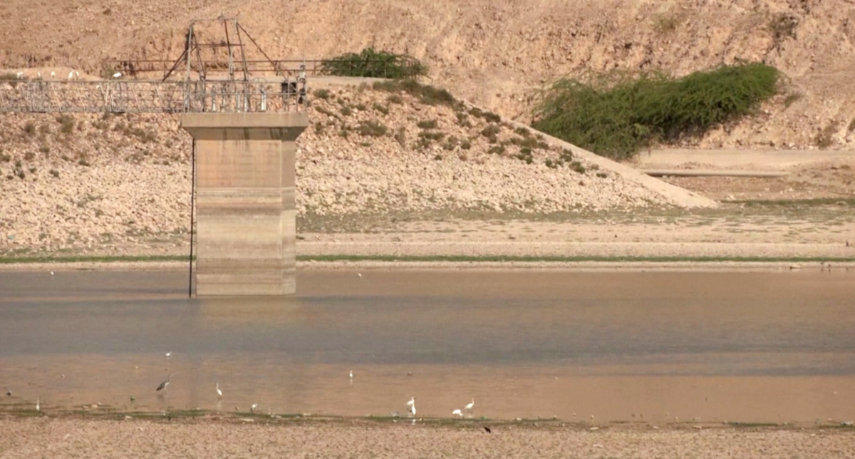 Jordan Balqa Wadi Sheib reservoir 