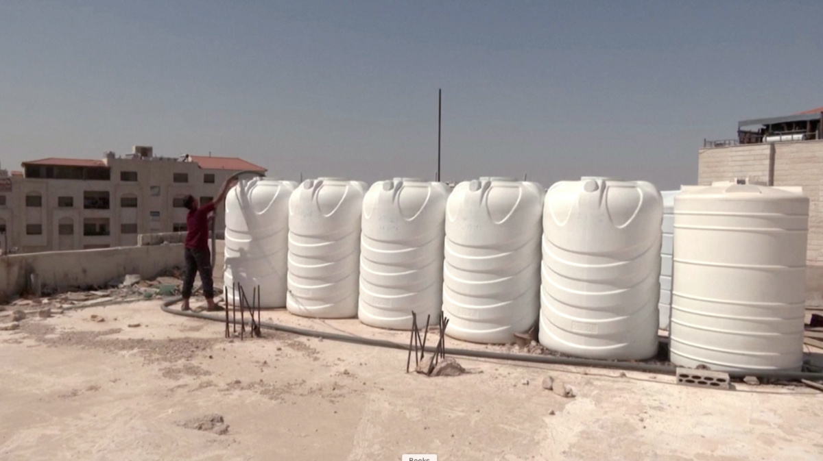 Jordan water tanks