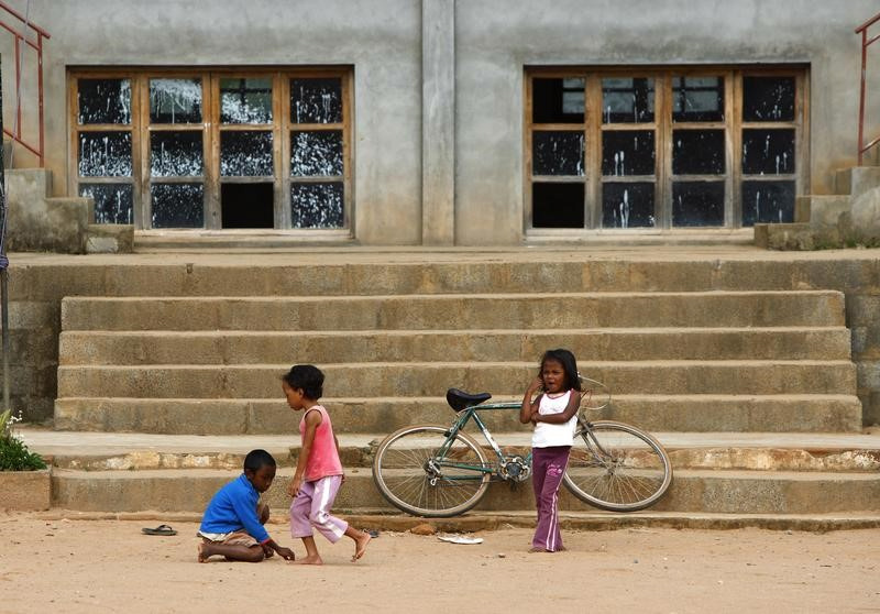 Madagascar Saint Michel Fanantenana Primary School in Andriampamaky 2012
