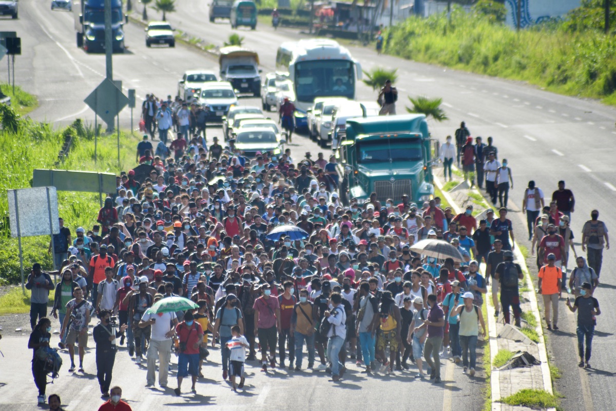 Mexico Tapachula migrant caravan