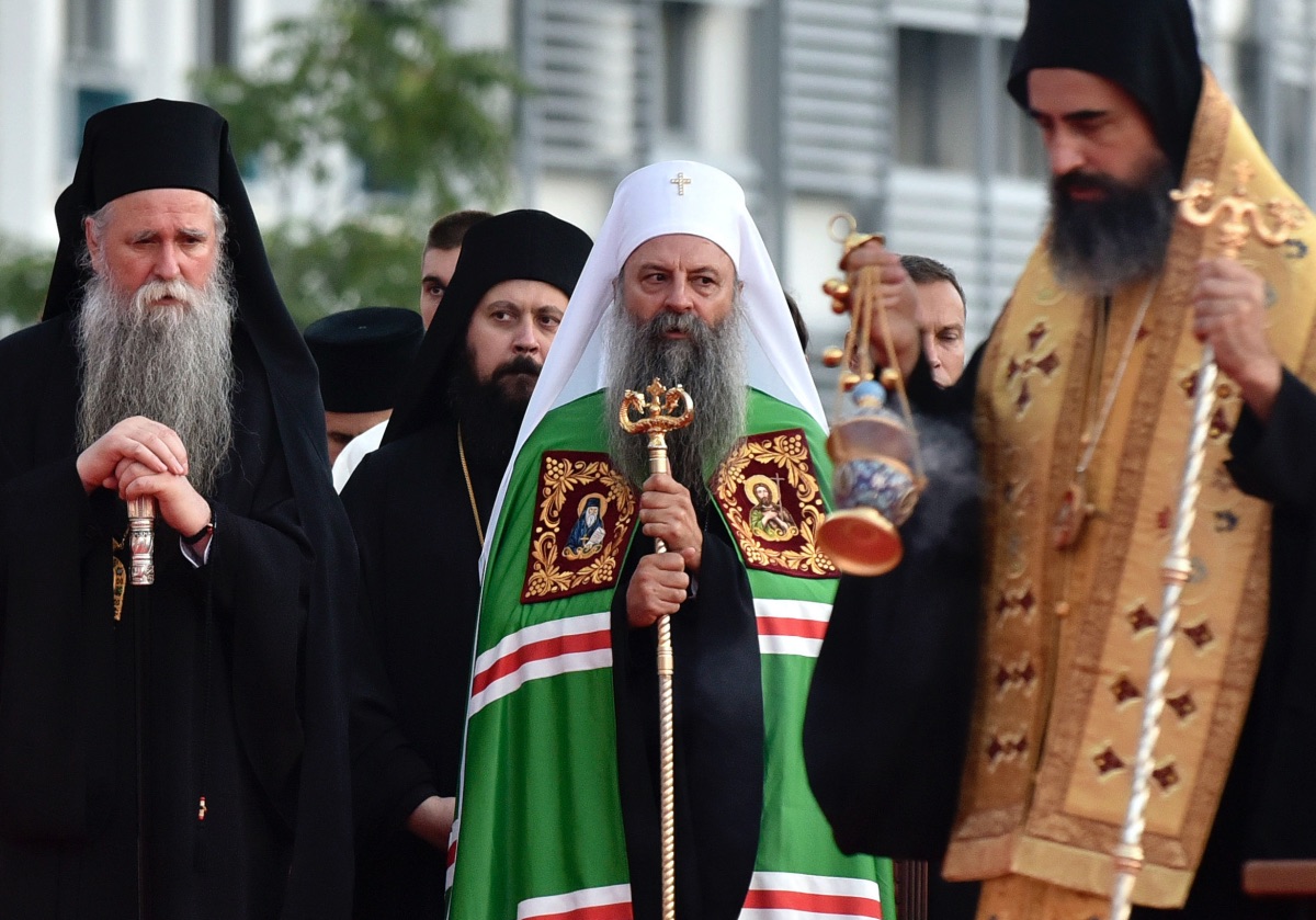 Montenegro Serbian Orthodox Church Patriarch Porfirije