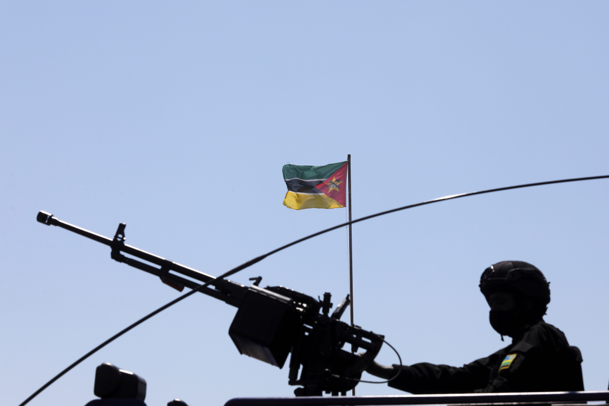Mozambique Rwandan troops