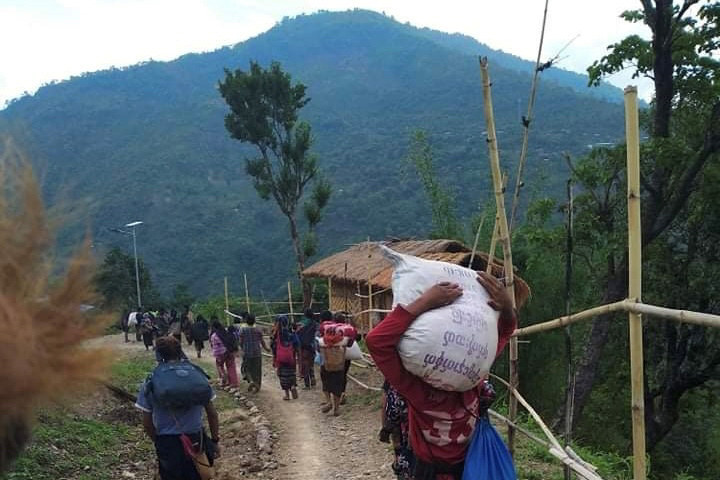 Myanmar Displaced in Chin State