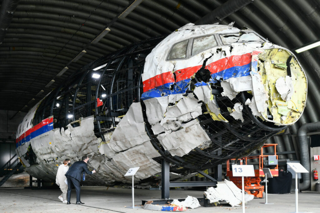 Netherlands Judges inspect MH 17 wreckage