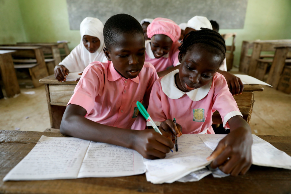 Nigeria Kwara Ilorin school children